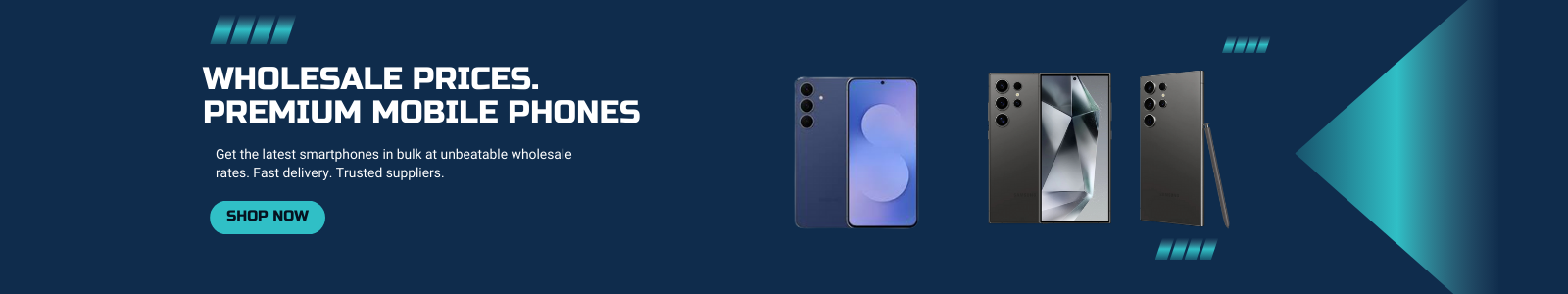 Blue Modern Automotive Youtube Banner (1300 x 300 px) (1600 x 300 px)