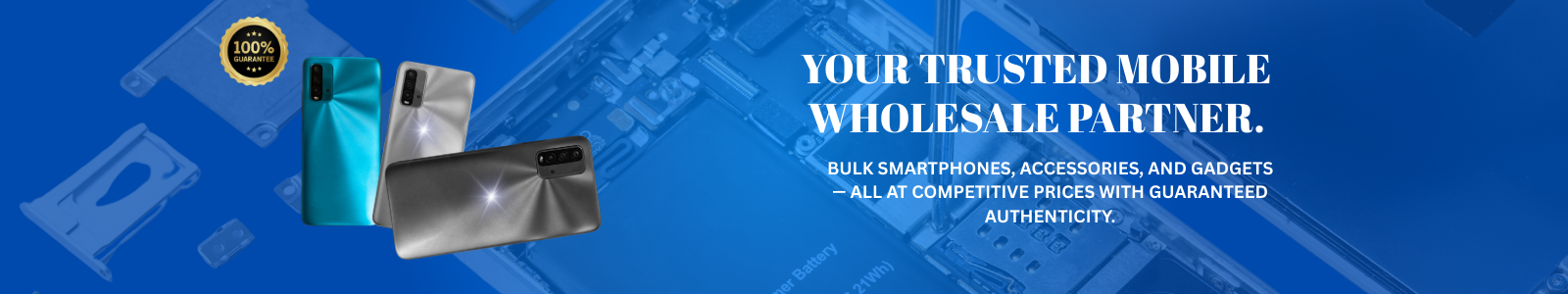 Blue and White Bold Mobile Repair Banner (1300 x 300 px) (1600 x 300 px) (1)